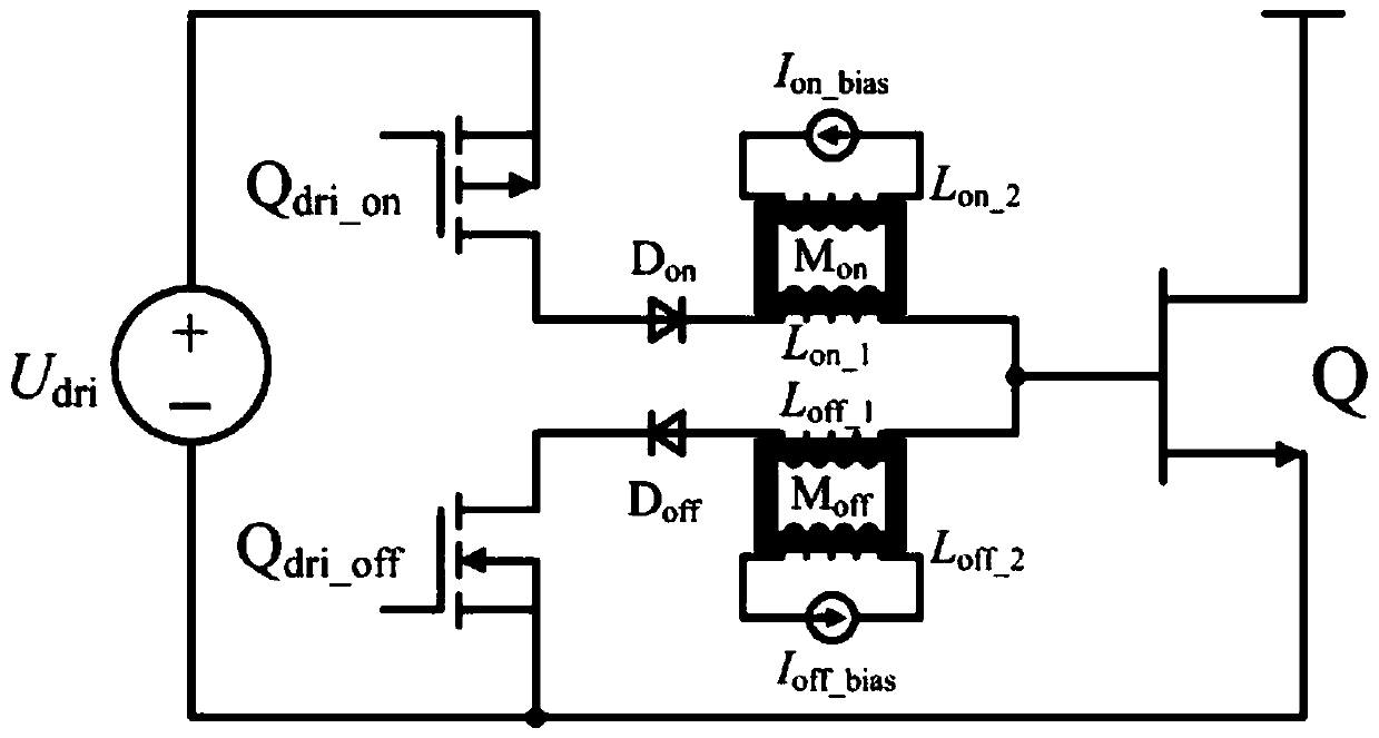 eGaN HEMT hybrid driving circuit and control method