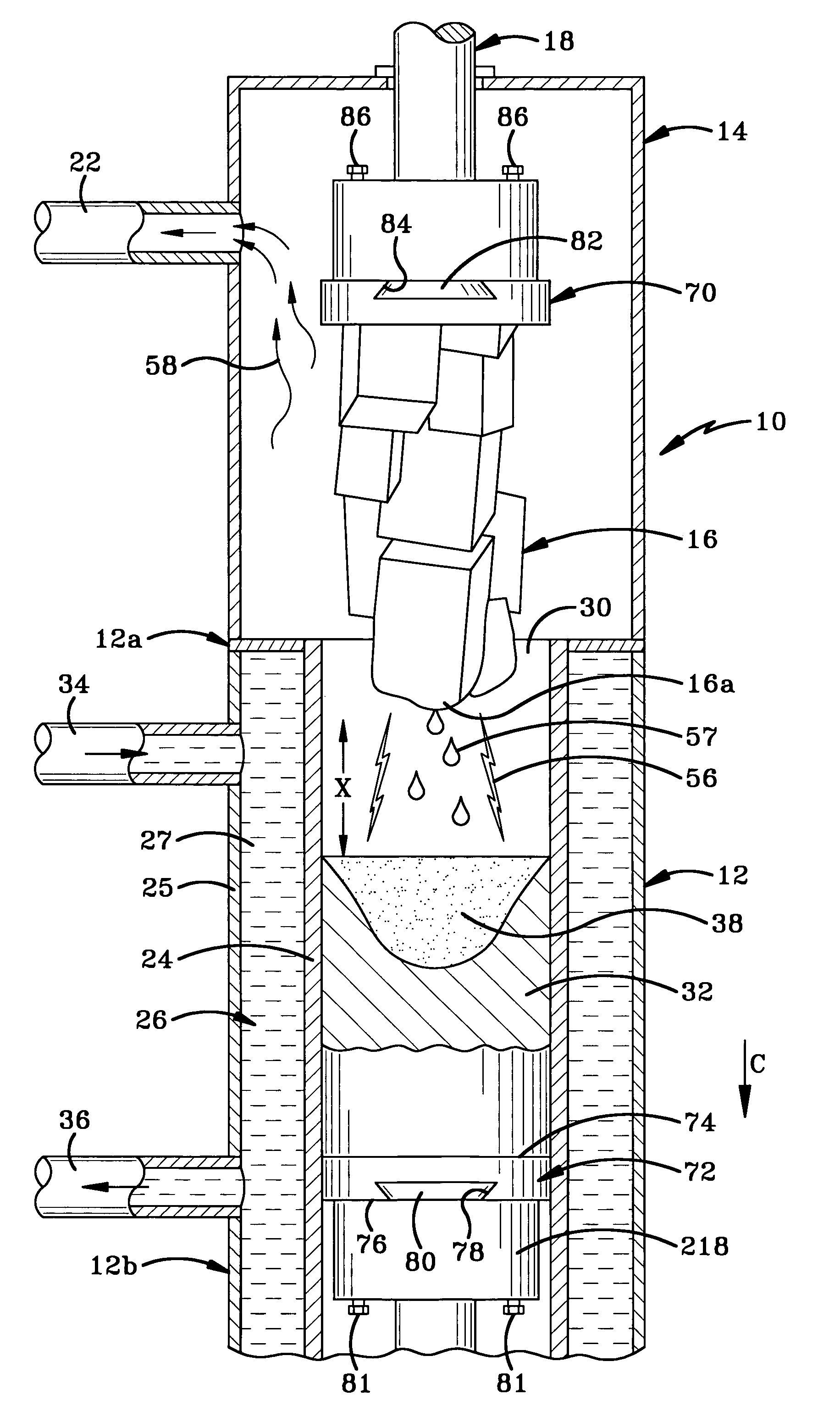 Method of manufacturing electrodes and a reusable header for use therewith