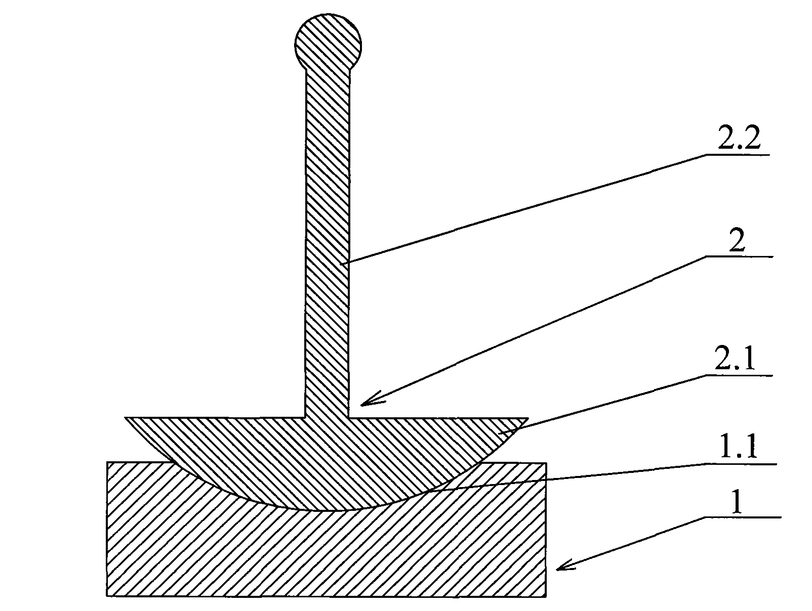 Sampling device and sampling method for accurate quantification of carbon content in spheroidal graphite cast iron