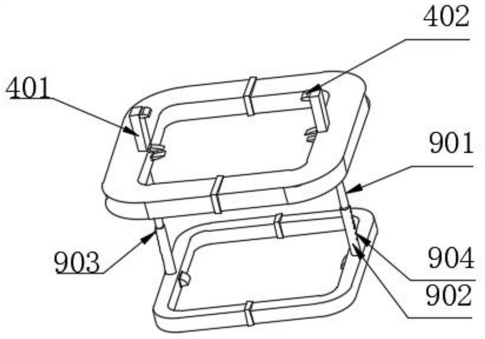 A portable rebar binding device