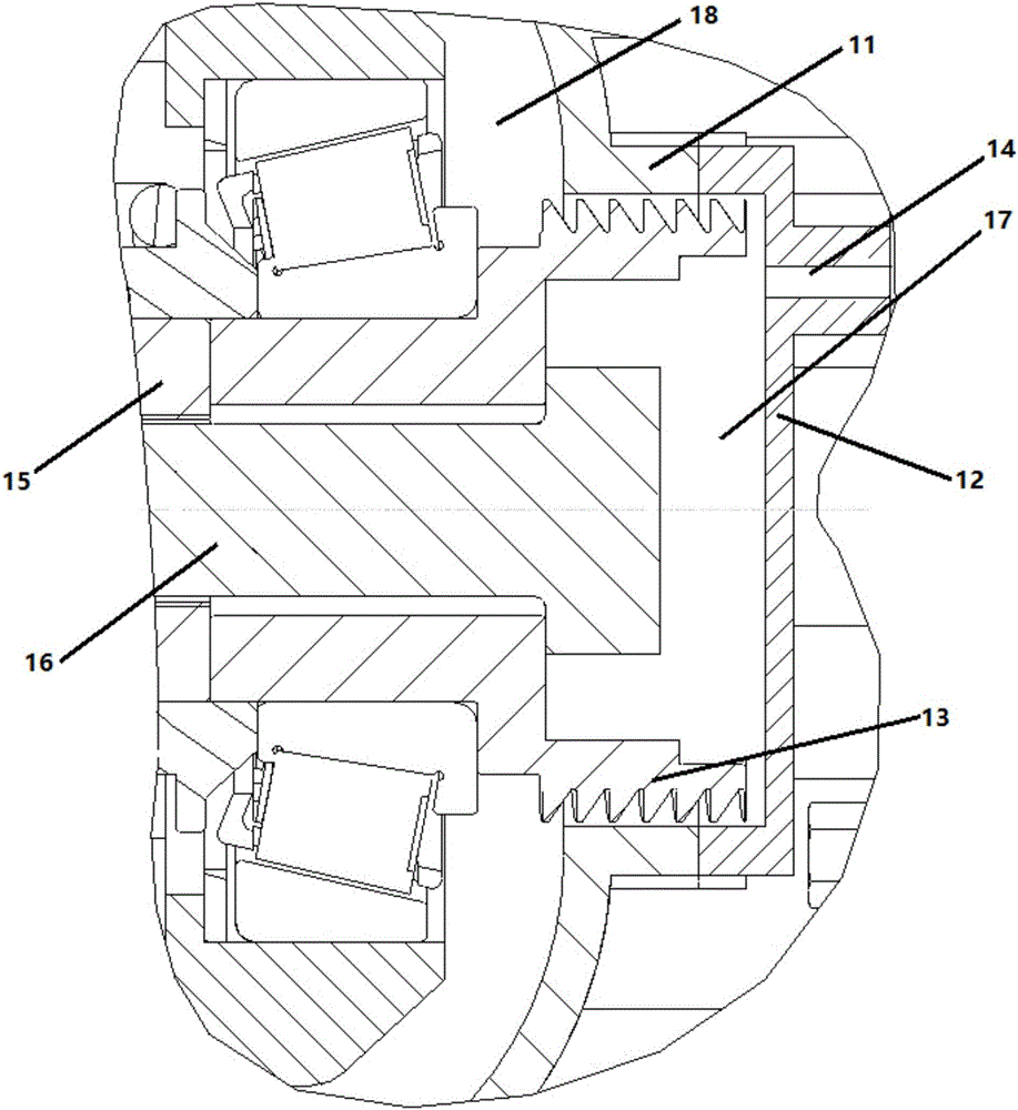 Forced idling lubrication system of hydraulic retarder