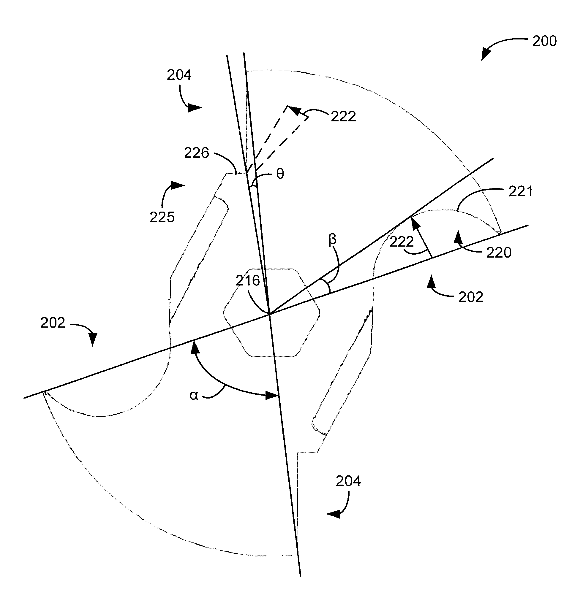 Reversible blade for a comminution machine