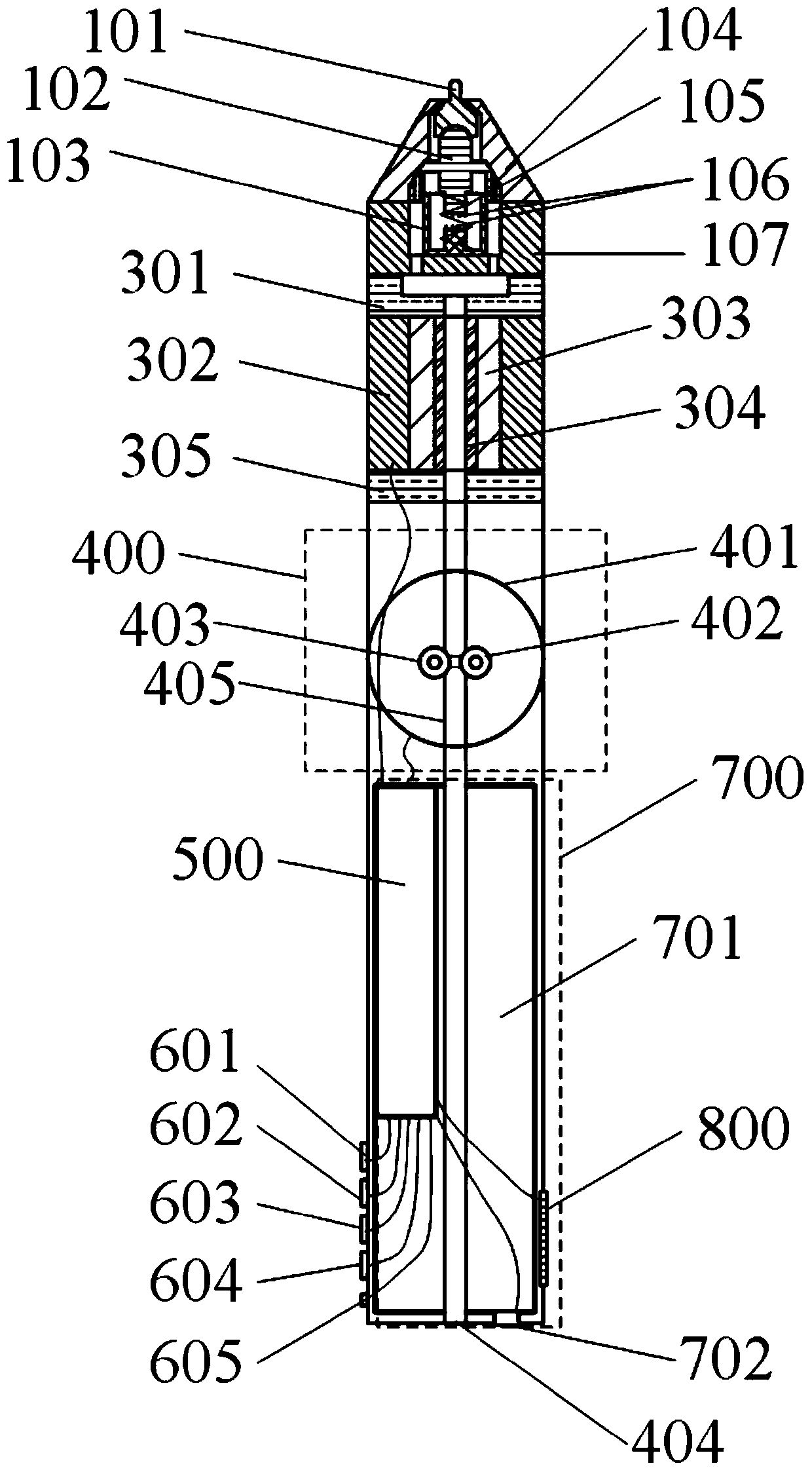 A portable blind writing and marking device