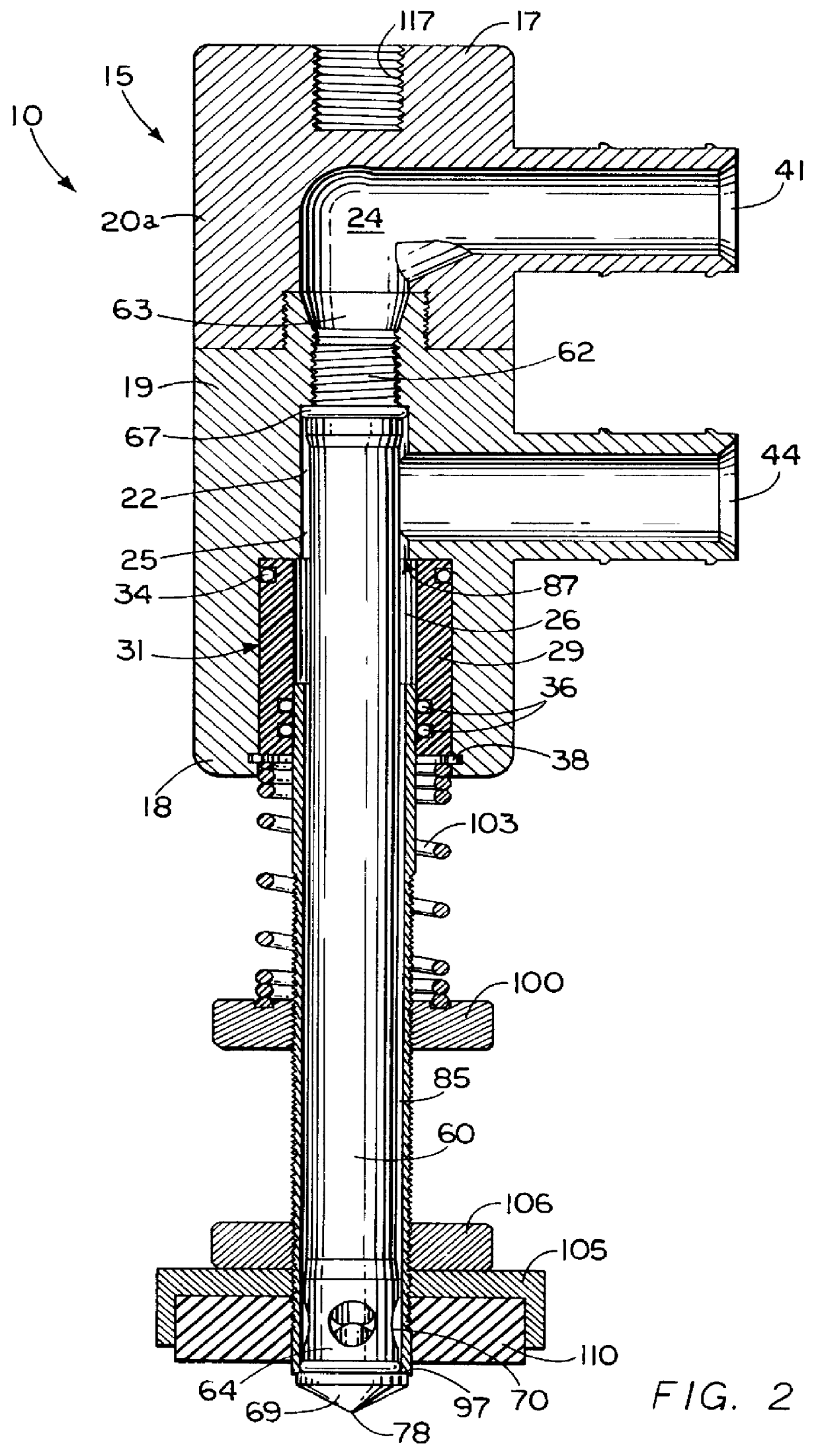 Method and apparatus for a filler valve