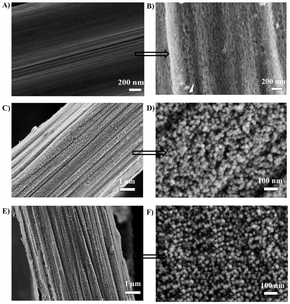 Tin oxynitride nanocolumn array/porous activated carbon fiber integrated material and its preparation method and electrochemical energy storage application