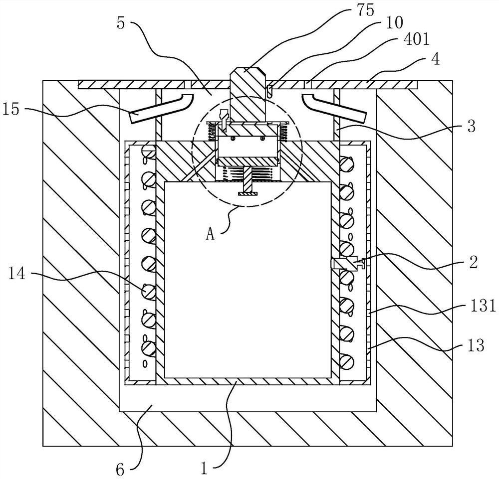 Reverse dredging device for drainage pavement