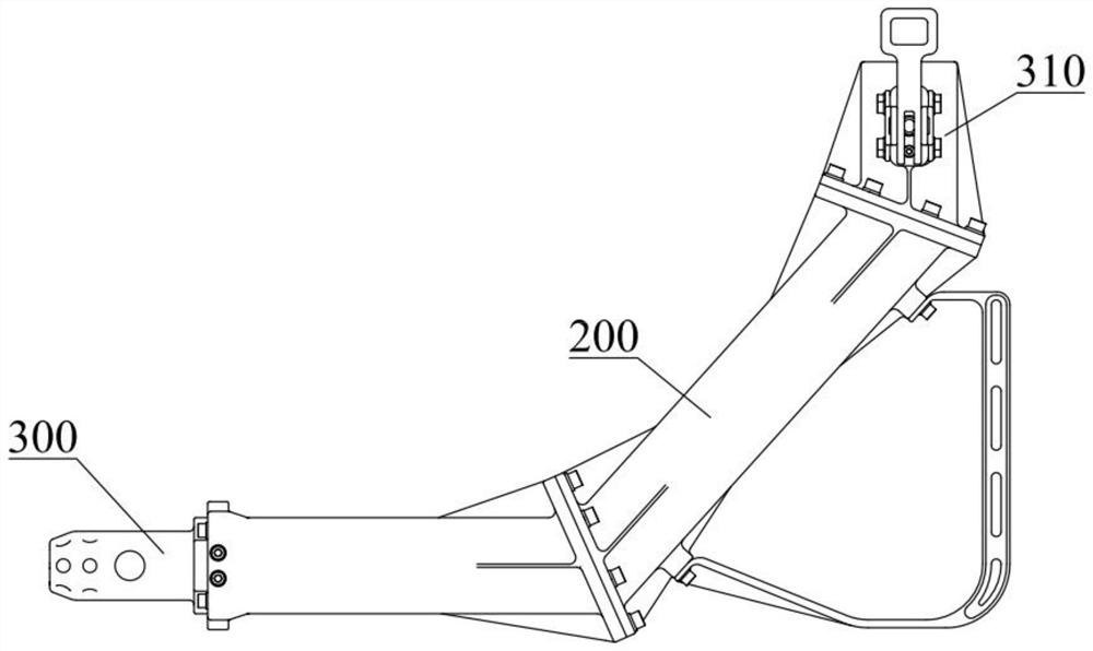 Operation platform for extravehicular on-orbit maintenance of space station