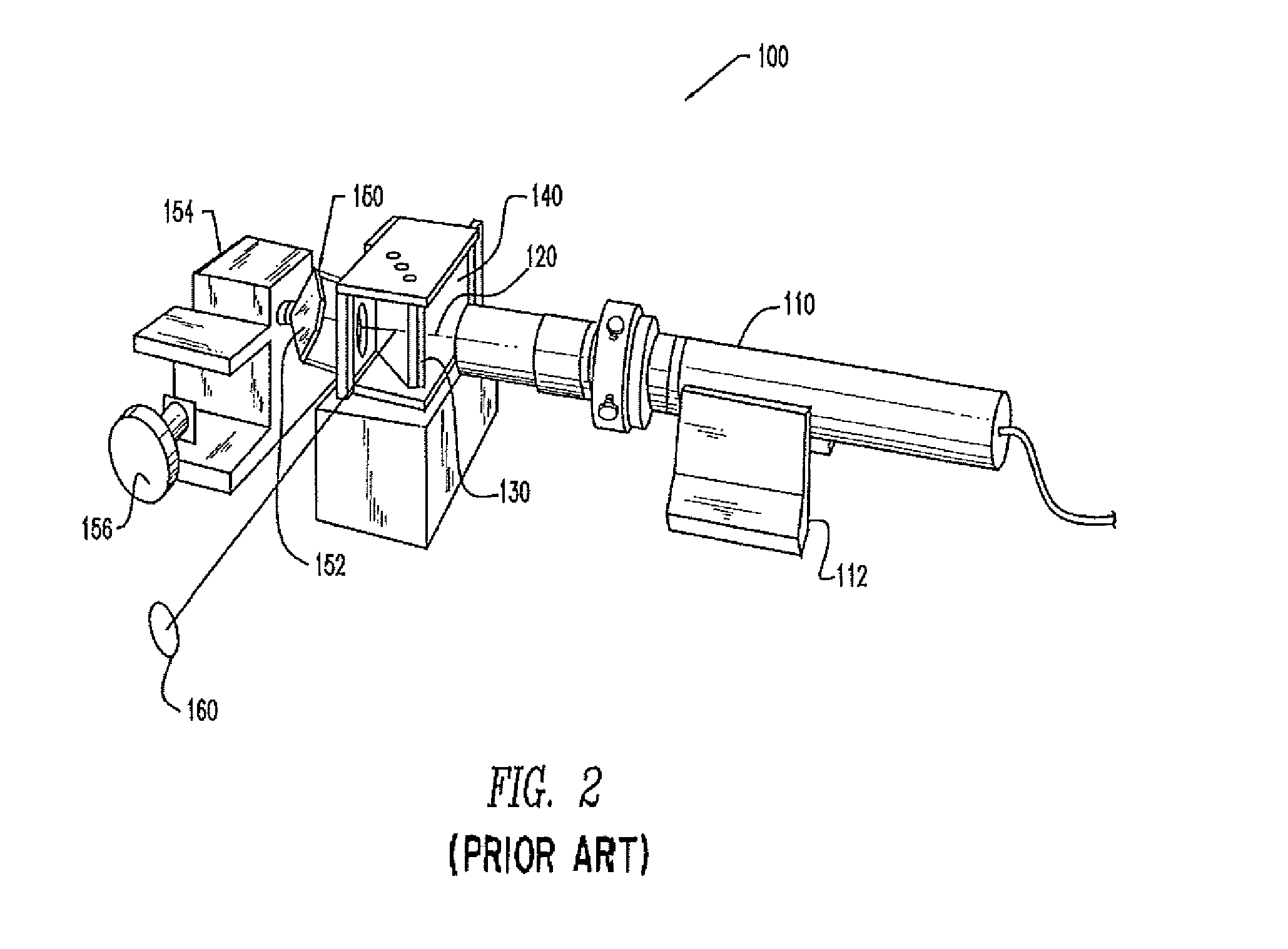 Interferometer, and optical assembly each having a three-pin mount for mounting an optical element at at least three points or areas and method of mounting same