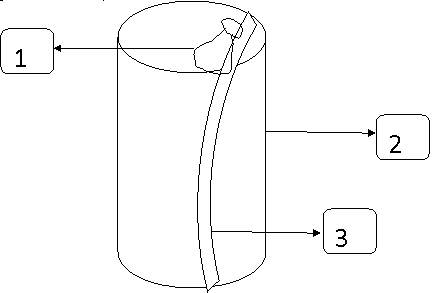 Tube taking type sanitary ring-pull can