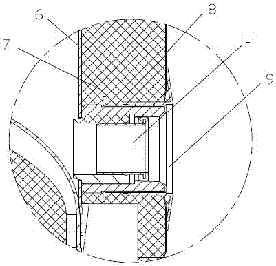 Anti-rust pipe seat structure and water heater adopting the structure