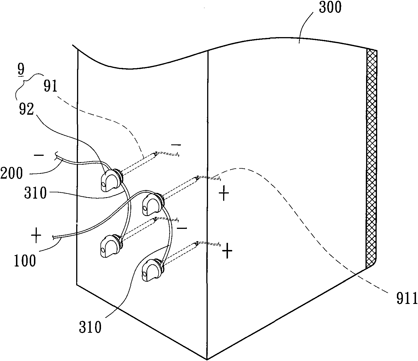 Connecting seat of loudspeaker