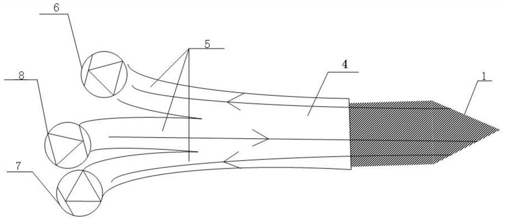 System and method for measuring phase separation holdup of oil-gas-water multiphase fluid in oil production logging