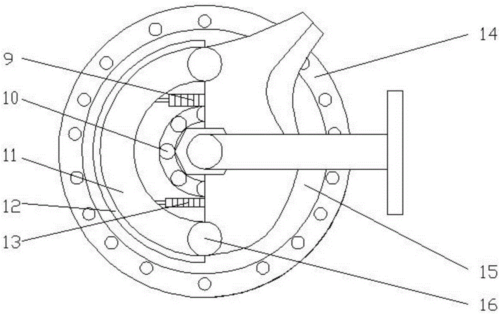 Agile type bicycle brake structure