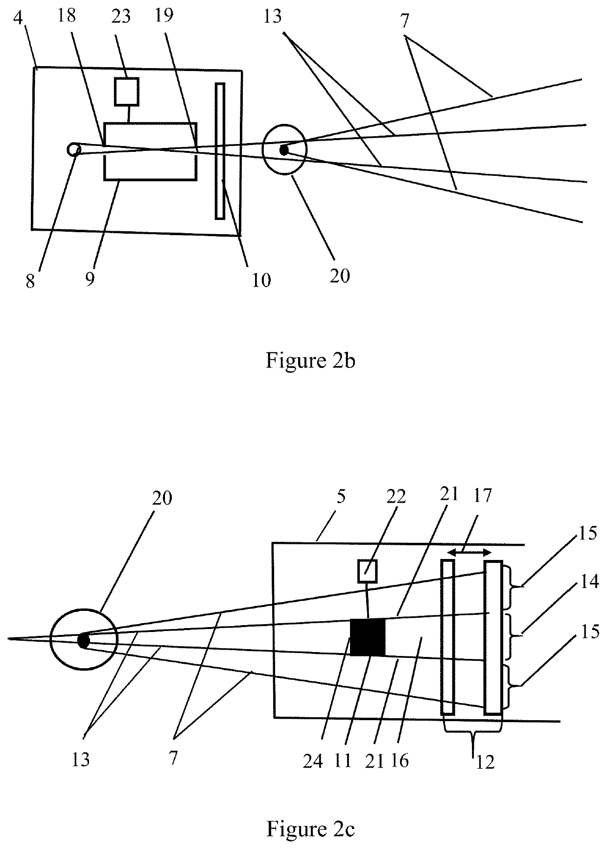 Diffractometer-based global in situ diagnostic system for animals