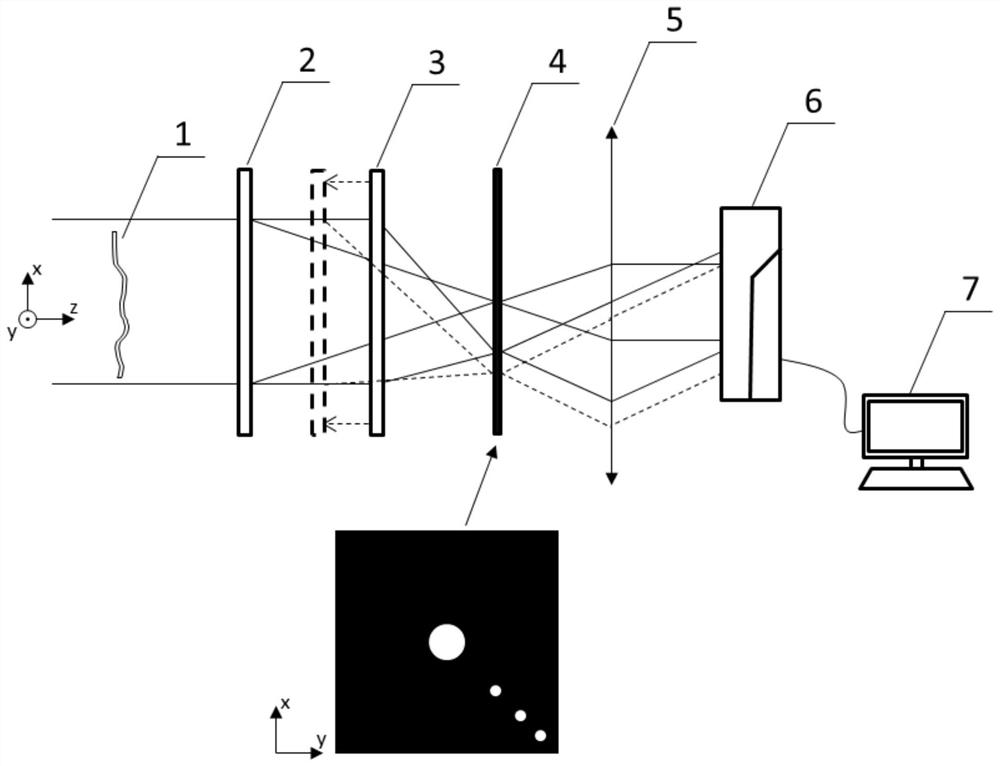 Holographic interferometer based on Fibonacci Billet split lens