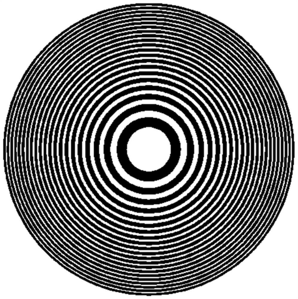 Holographic interferometer based on Fibonacci Billet split lens