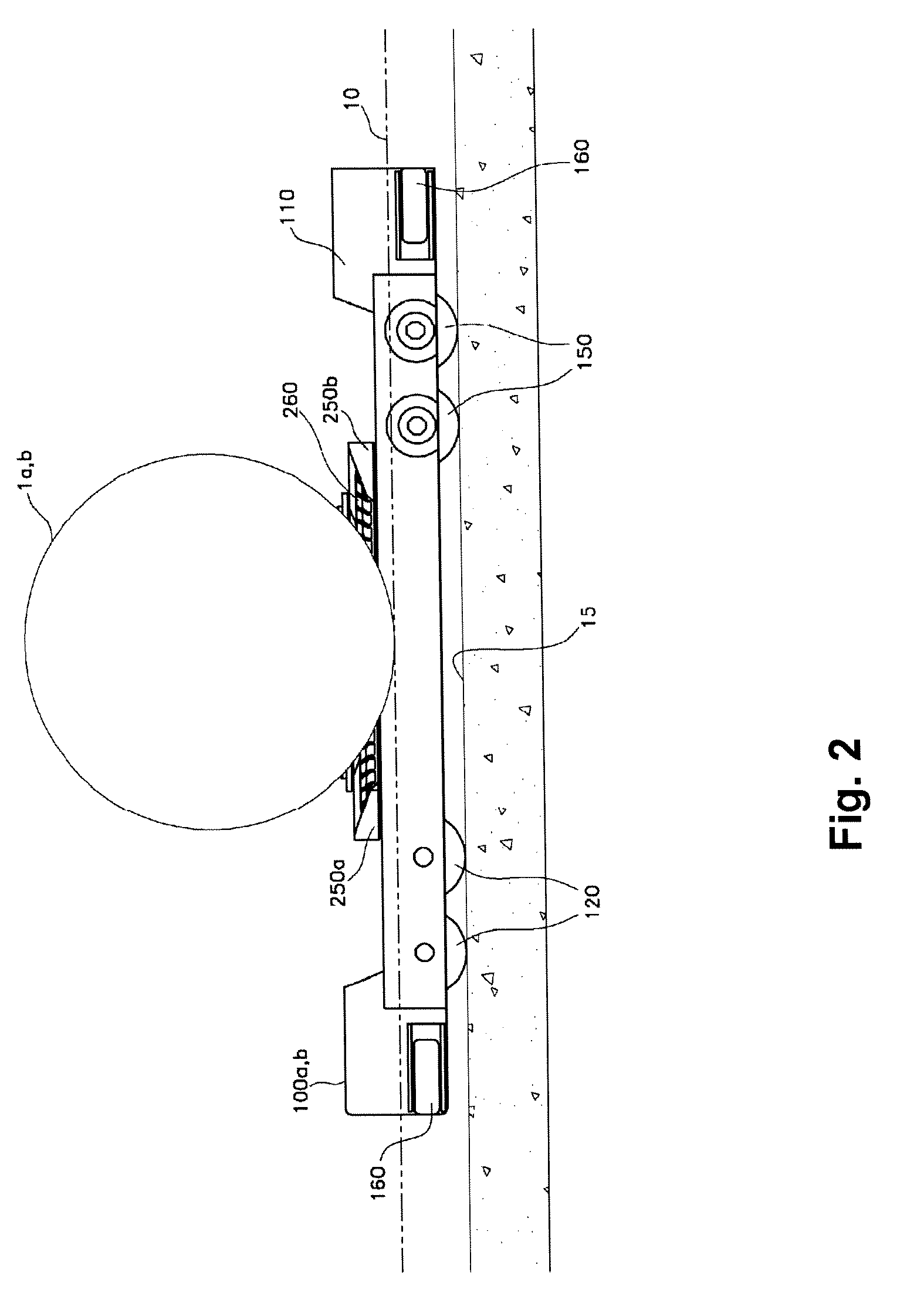 Apparatus For Transporting A Motor Vehicle In A Parking System