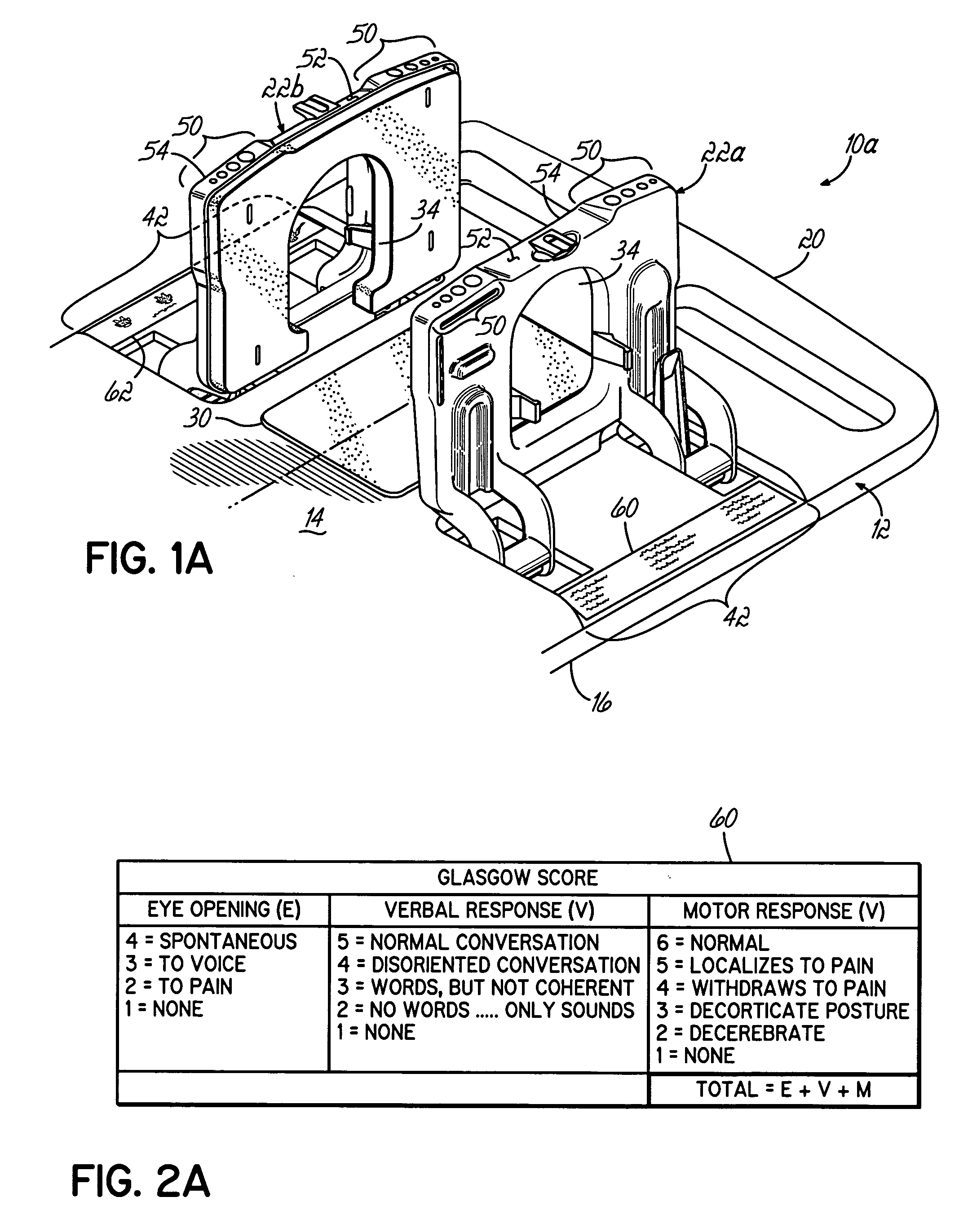 Patient immobilization device with diagnostic capabilities