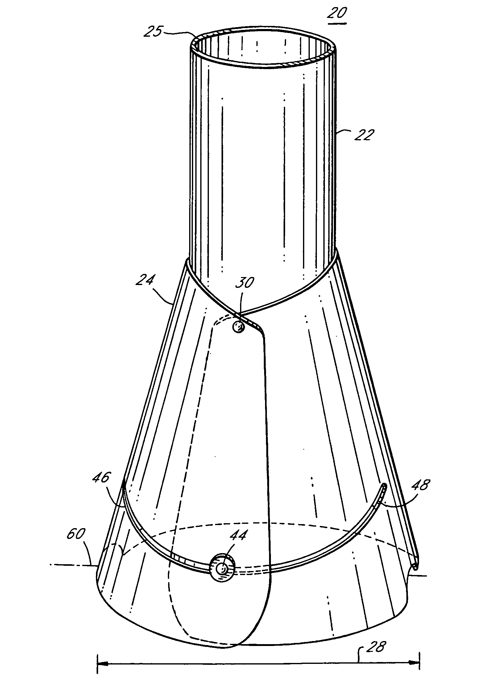 Adjustable height access device for treating the spine of a patient