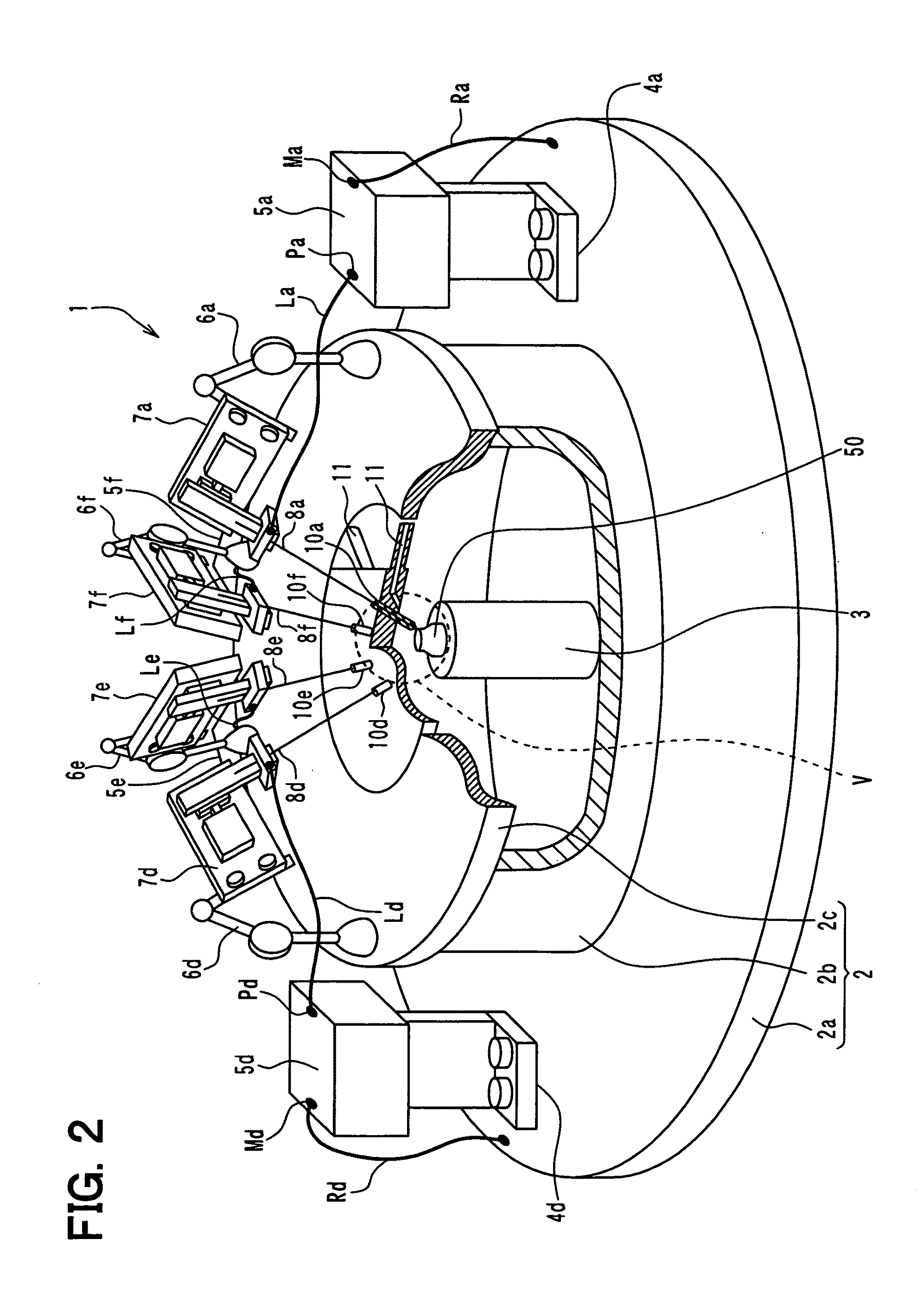 Electric discharge machine and method of producing nozzle body using the same