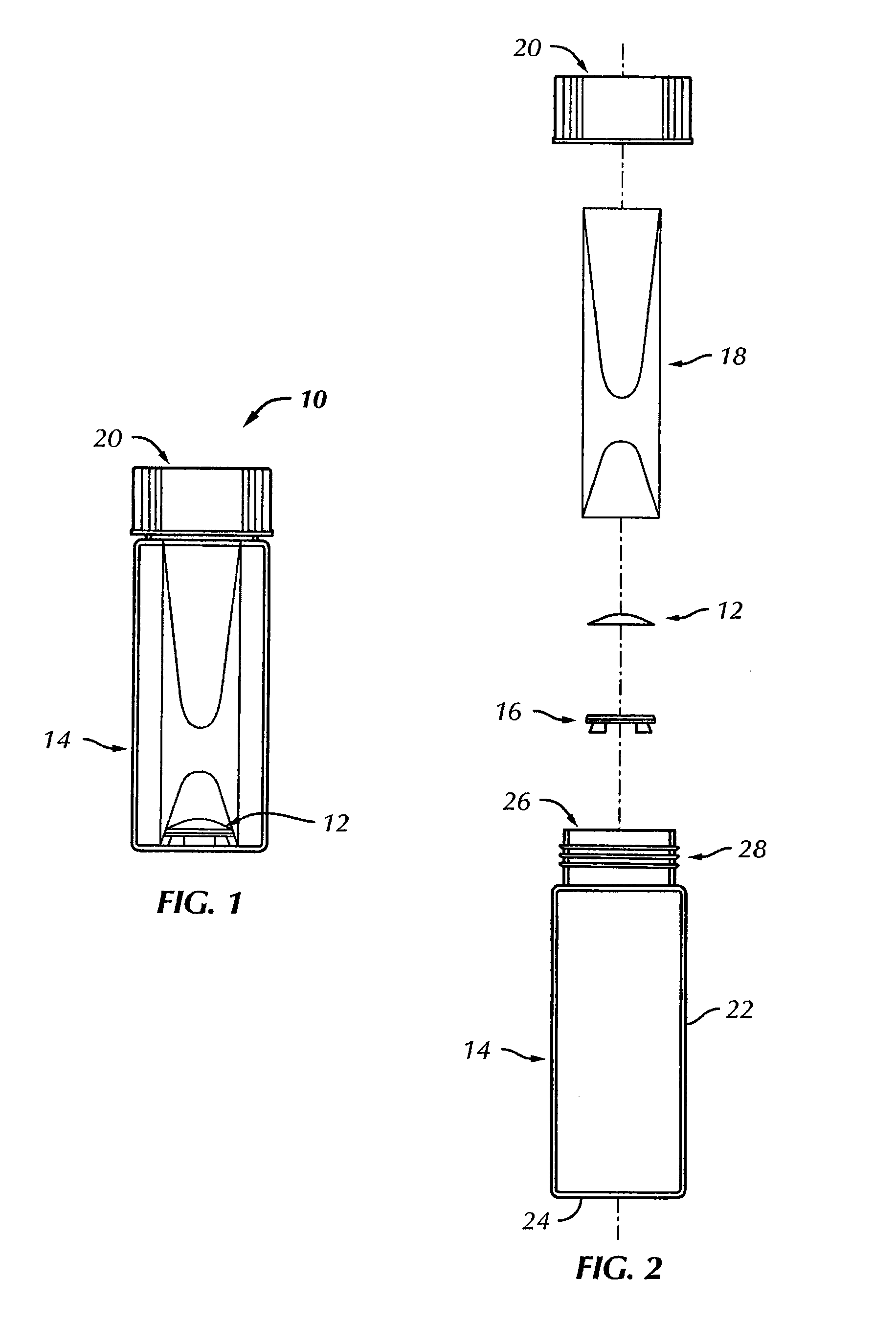 Apparatus and method for in vitro storage of a cornea