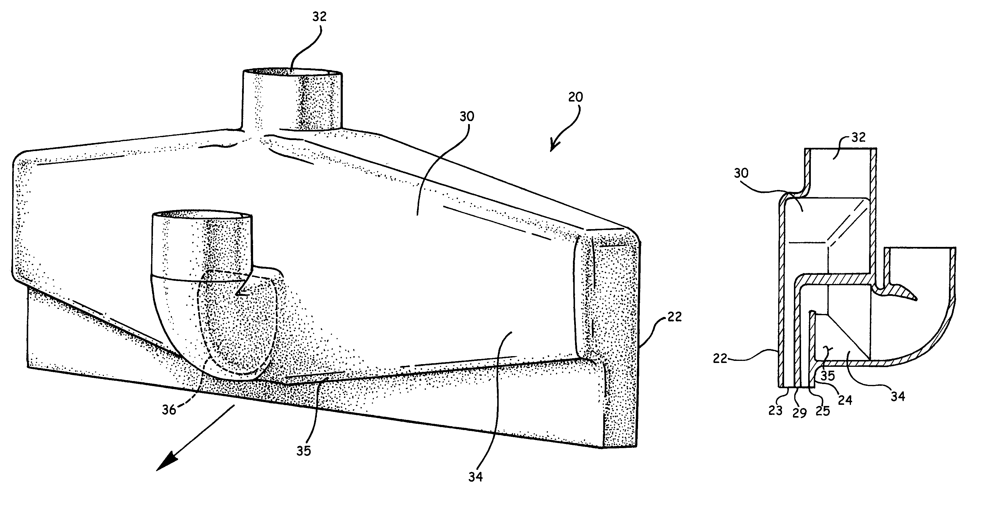 Fluid recovery device