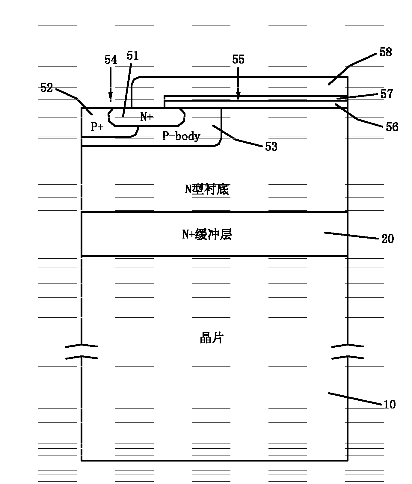 Field stop type insulated gate bipolar transistor and manufacturing method thereof