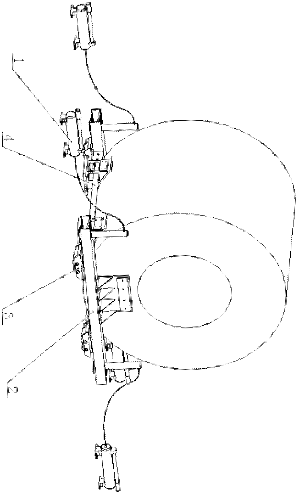 Magnet transfer device of magnetic resonance imaging equipment