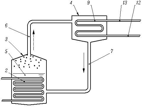 Cooling device for condenser of central air conditioning system