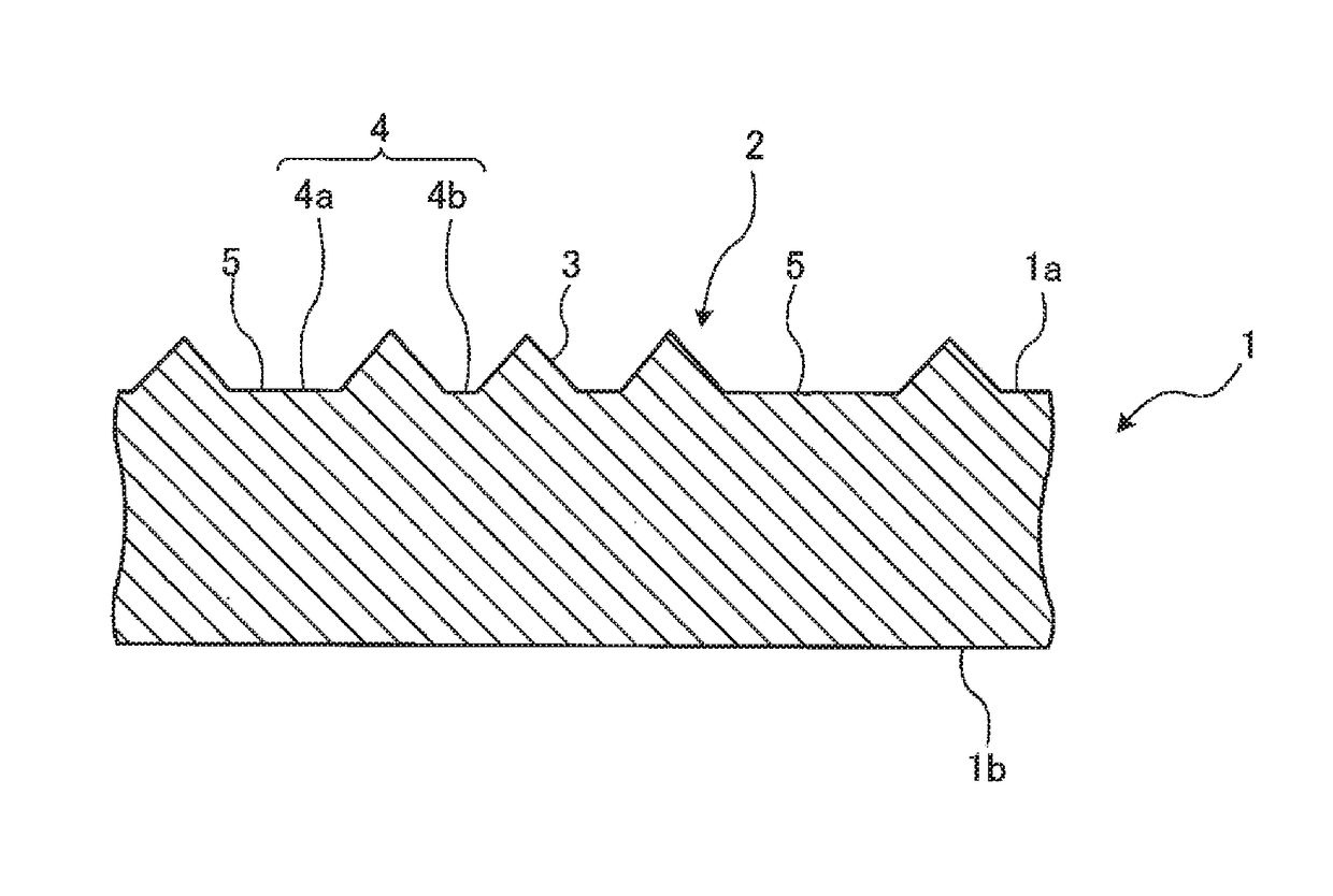 Optical substrate, substrate for semiconductor light emitting device and semiconductor light emitting device