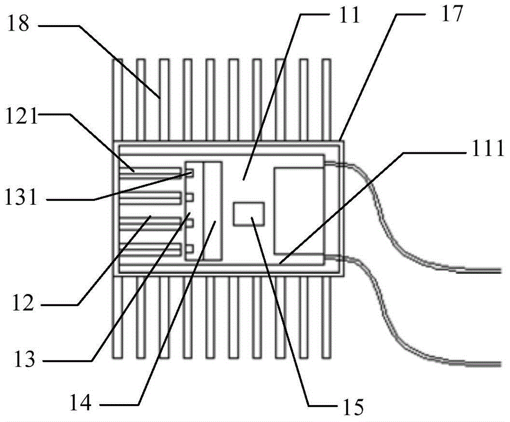 Car light unit with peltier cooler