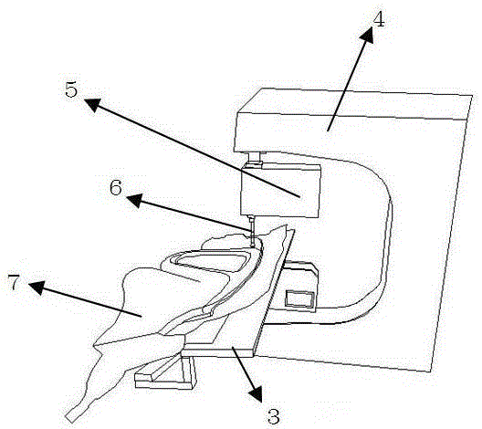 Injection molding method for soft surface and stitch lines of automotive door interior trimming panel