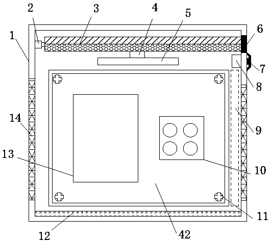 Comprehensive harmonic elimination device and harmonic elimination method thereof