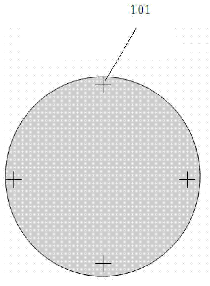 Method for improving clearness of alignment marks