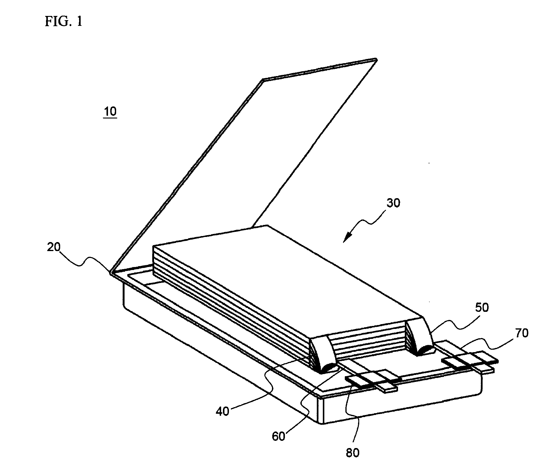 Pouch-typed secondary battery with improved safety and excellent manufacturing process property