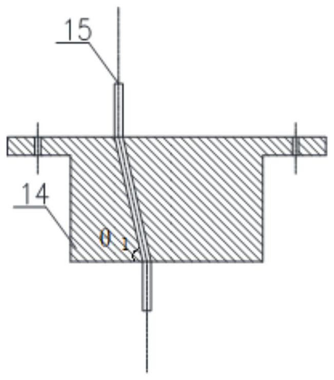 Pit type gas heater and radioactive plant system