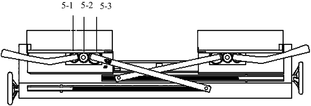Universal rail flat-open wagon