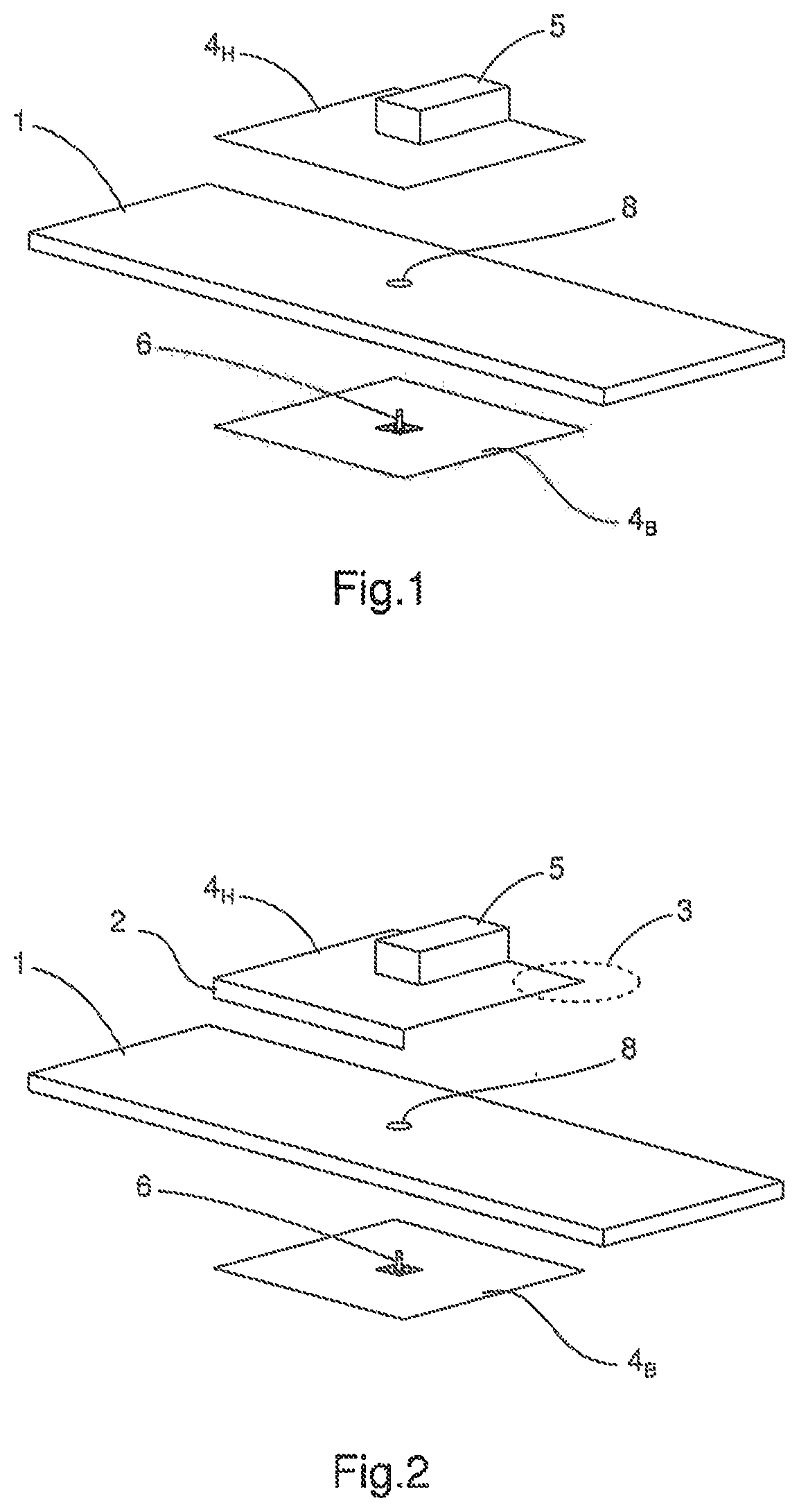 Antenna with partially saturated dispersive ferromagnetic substrate