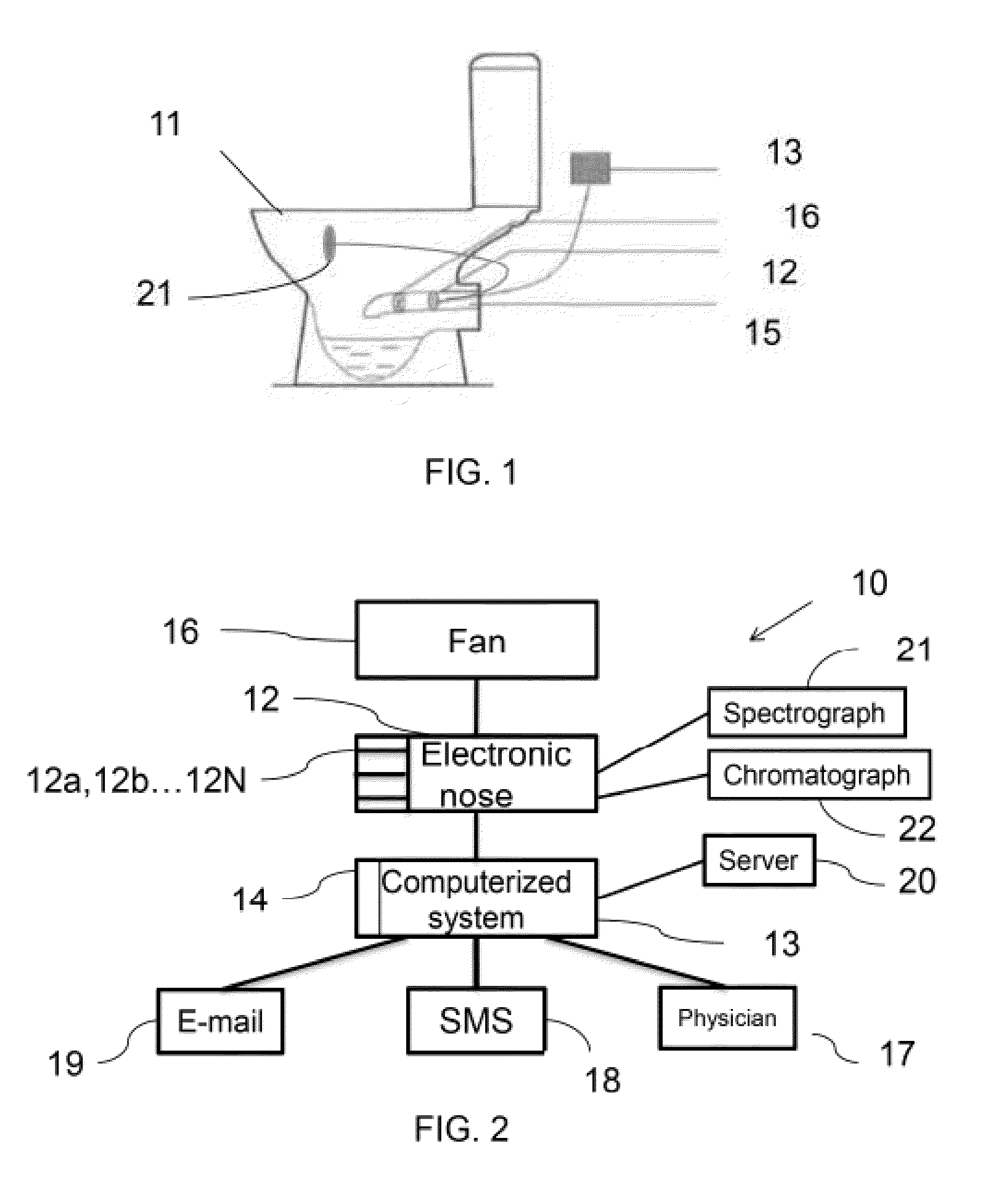 Apparatus for detection of pathological and normal physiological processes in humans