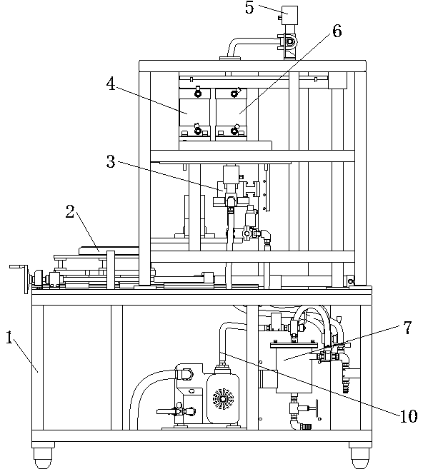 Silicon oil filling machine