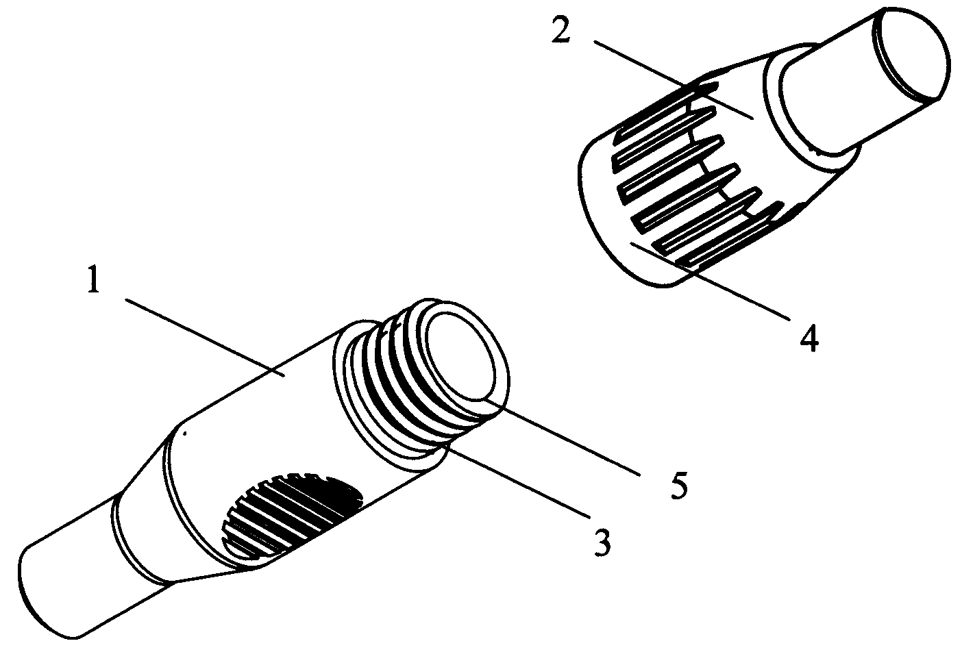 Connector for photovoltaic panel
