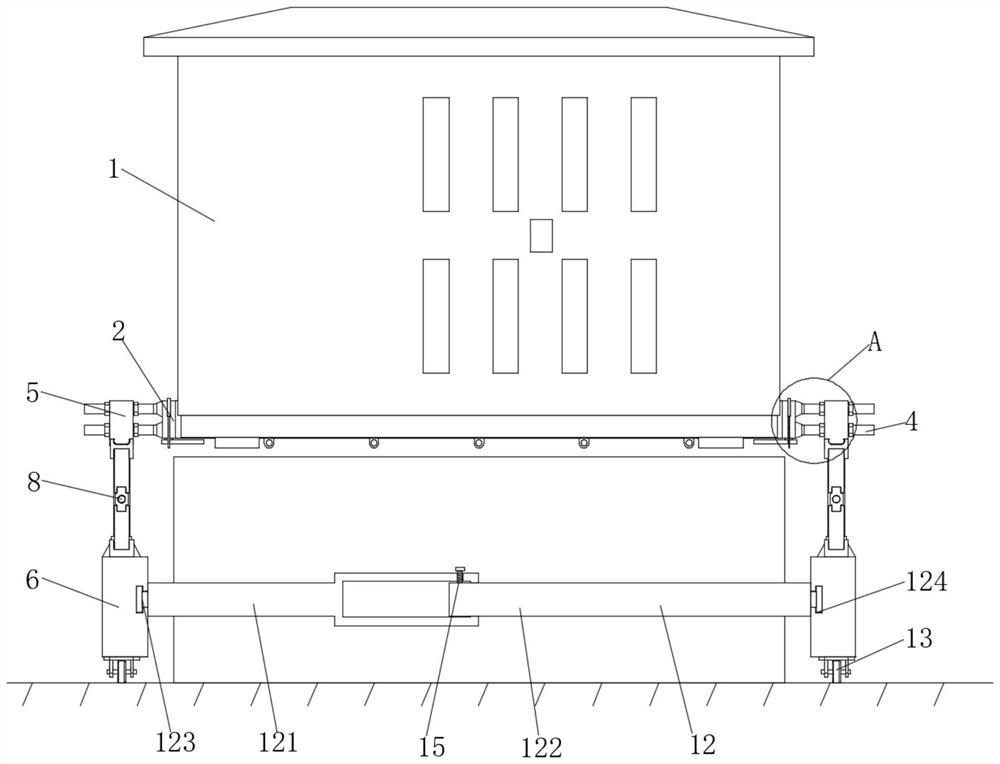 A lifting device for prefabricated substation