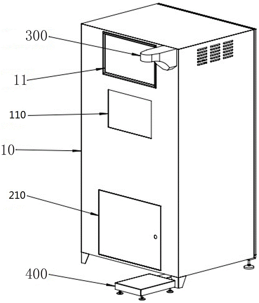 Resource recycling bin based on internet and Internet of Things and data processing achievement method