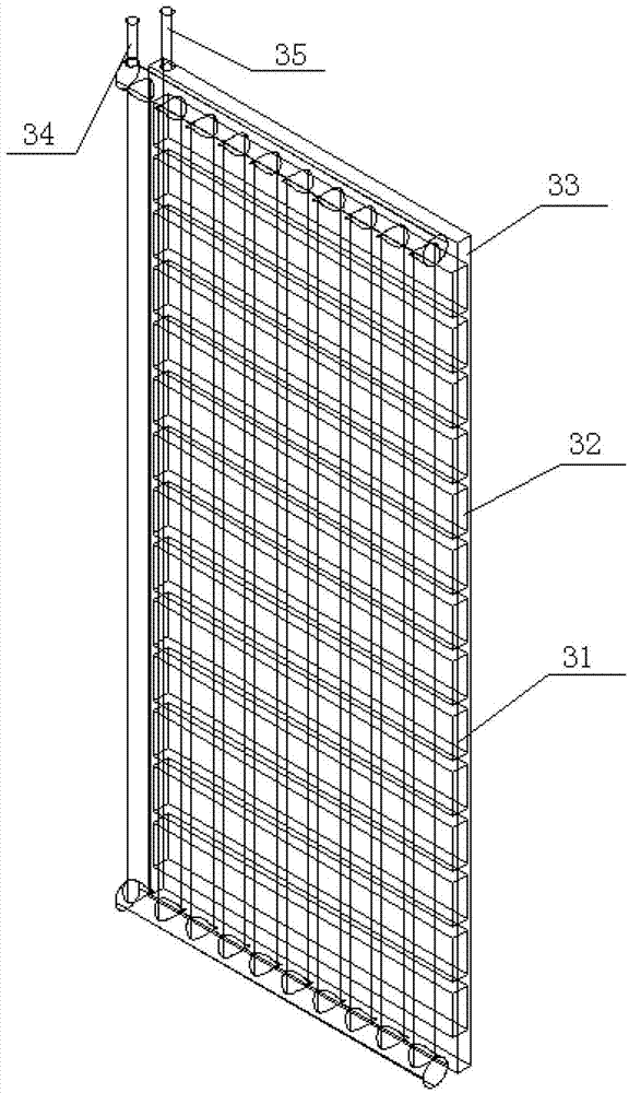 Buried non- constant volume energy storage system