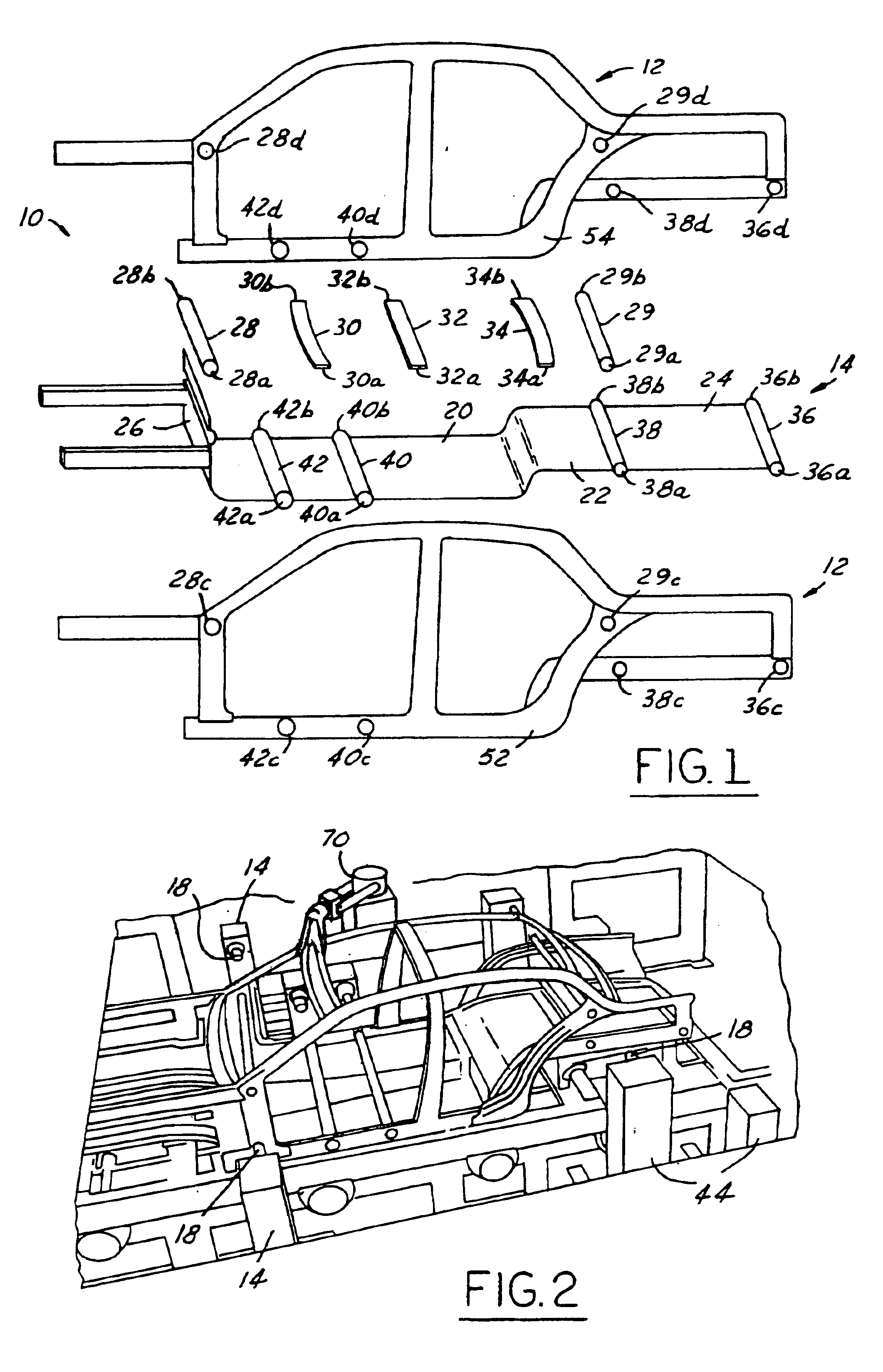 Simultaneous magnetic pulse framing