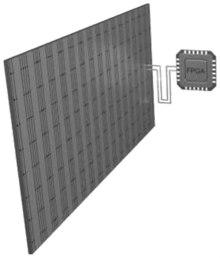 Asynchronous space-time coding metasurface