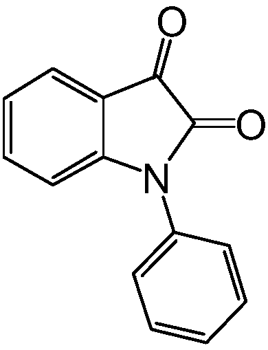 A kind of isatin derivative and its synthetic method
