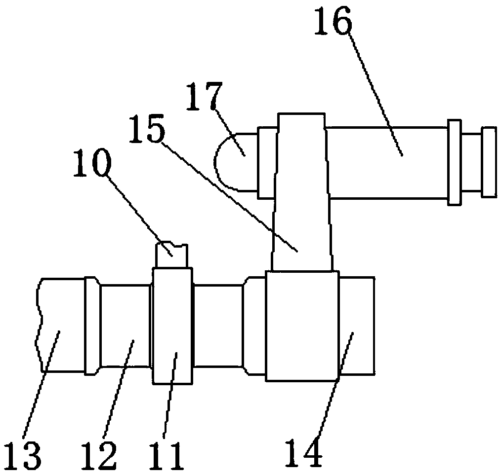 Efficient machining cooling device