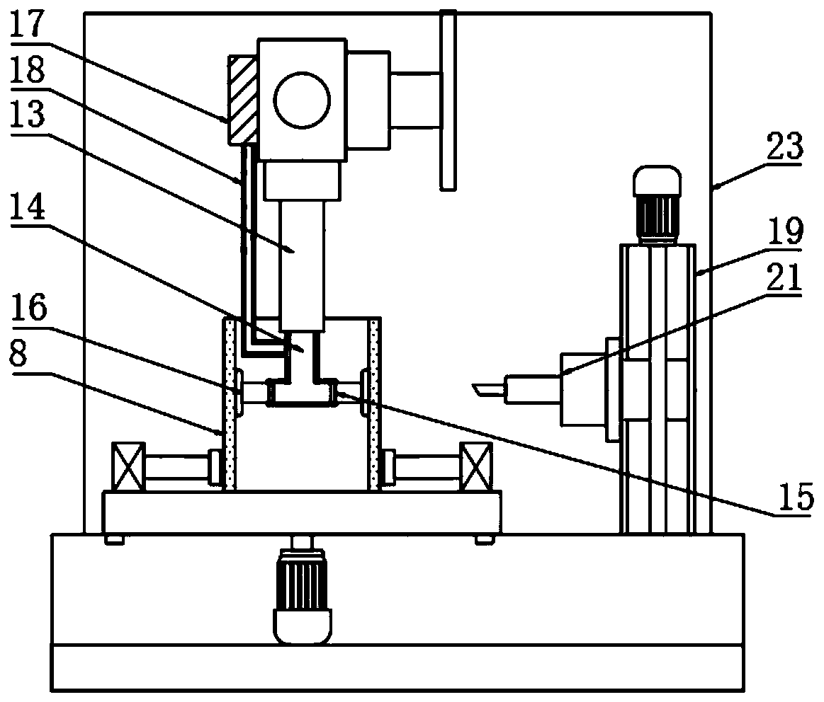 A cylinder liner punching tool