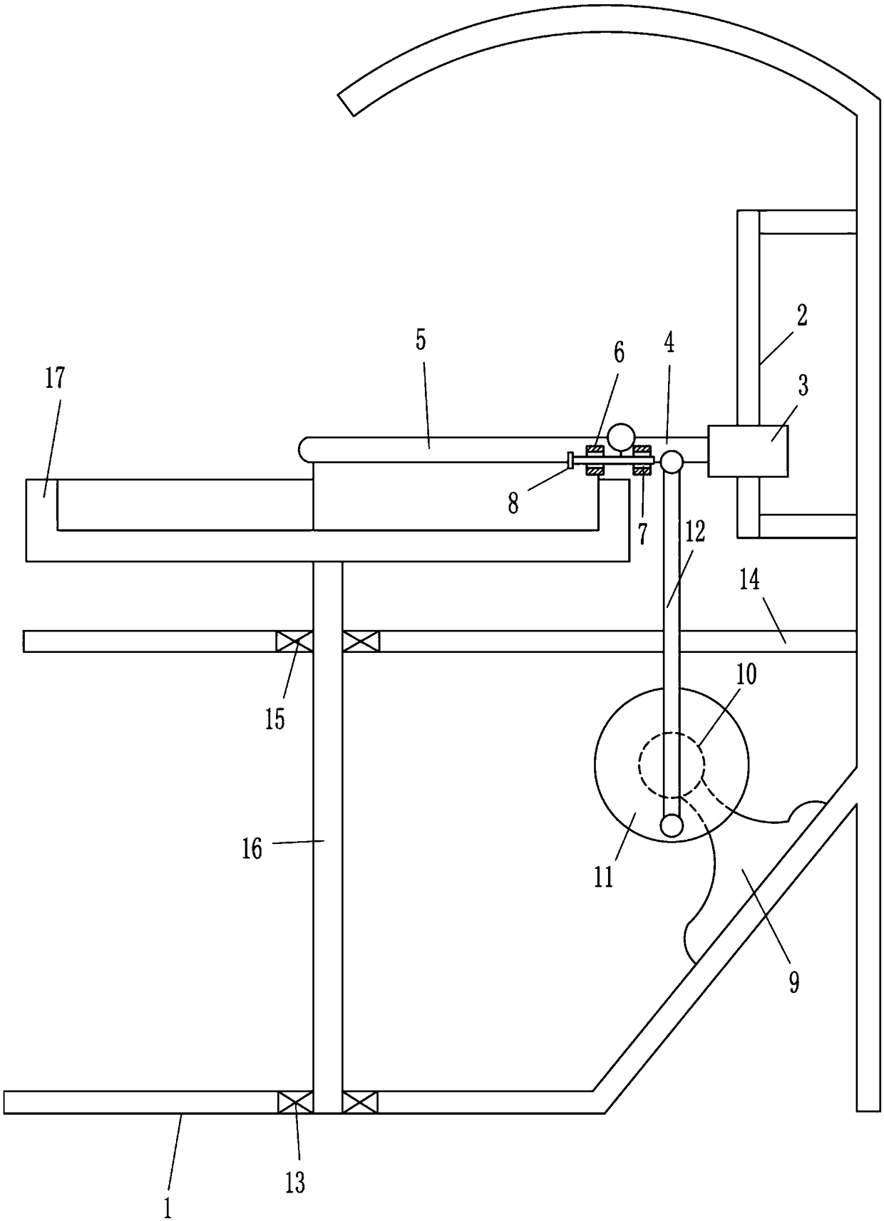Intelligent household rotary type chilli cutting equipment
